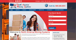Desktop Screenshot of northamericamoving.com